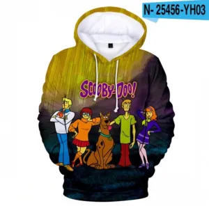 A Pup Named Scooby-Doo 3D Printed Hoodies
