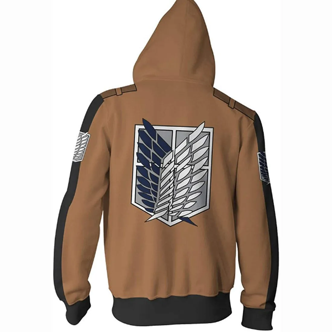 Attack on Titan Unisex Collage Pullover Hoodie Sweatshirt Cosplay Costume