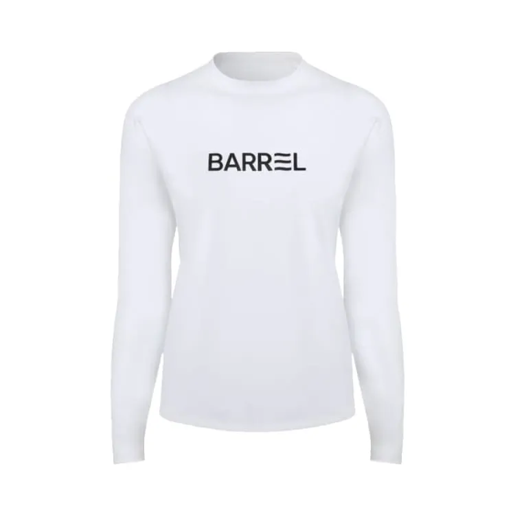 Barrel Women Essential RelaxFit Rashguard-WHITE