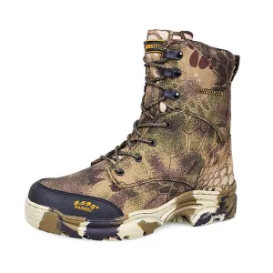 Breathable Mesh Waterproof Oxford Camo Antiskid Shoes Spring Outdoor Hunting Hiking Climbing Army Training Tactical High Boots