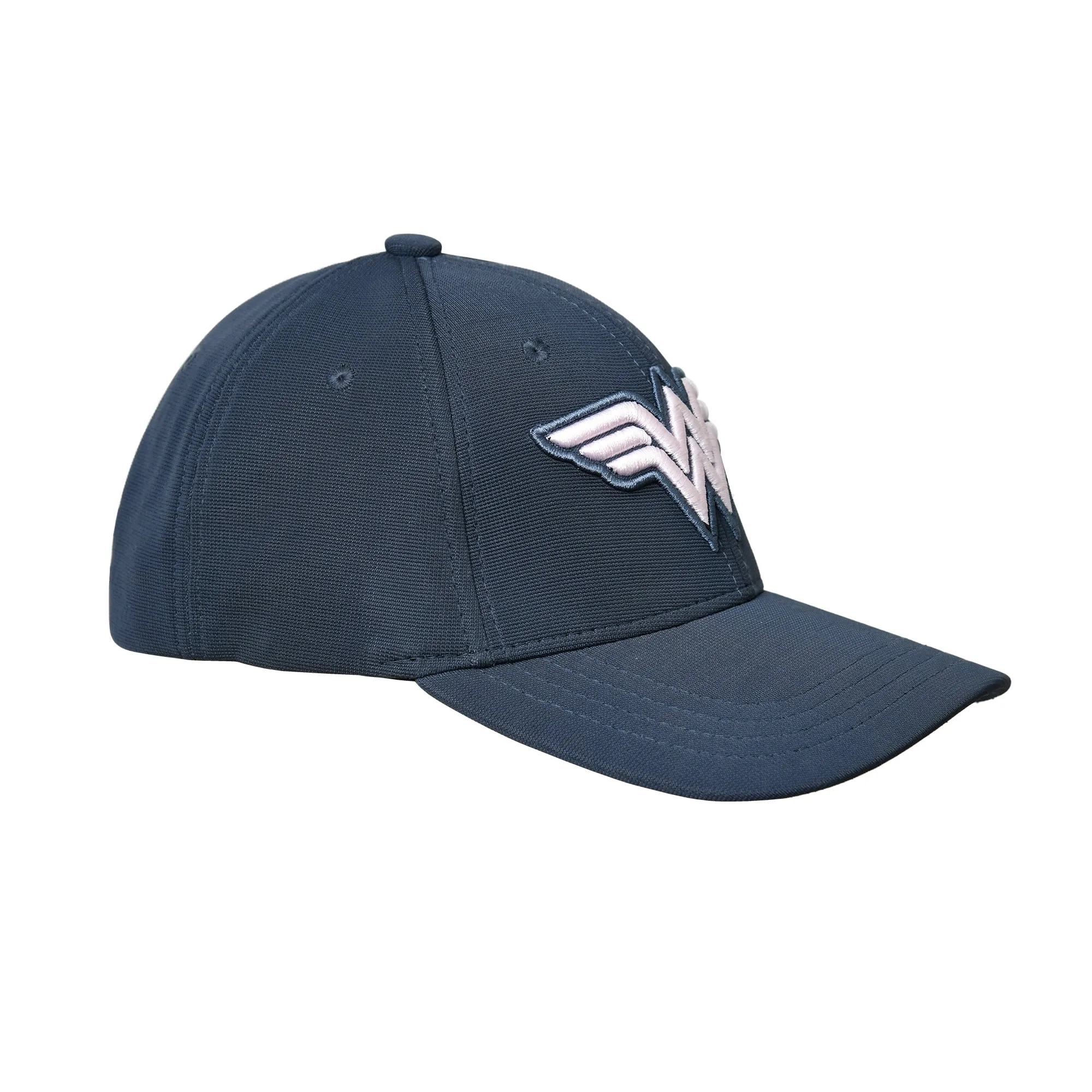 BZ Headwear Wonder Women Logo BaseBall Cap for women In Dark Grey-(Pack of 1/1U)