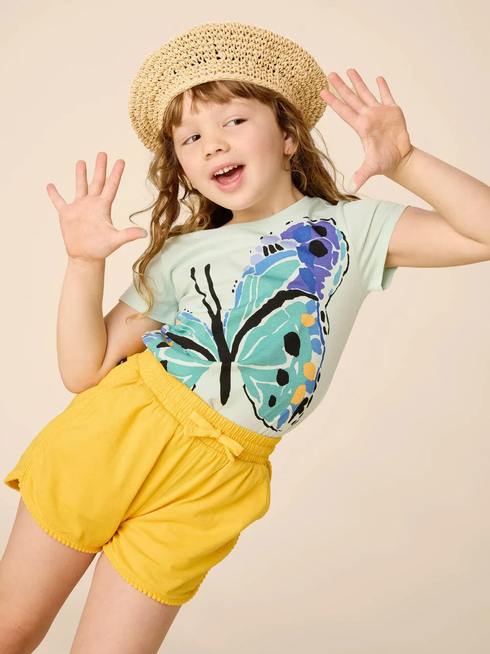 Carnival Butterfly Graphic Tee - Garden Party by Tea Collection