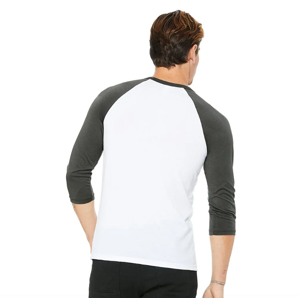 CBS Sports Fantasy Logo 3/4 Sleeve Baseball T-Shirt