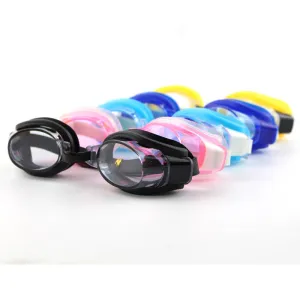 Children Kids Teenagers Adjustable Swimming Goggles Swim Eyewear Eye Glasses Eyeglasses Sports Swimwear w/ Ear Plugs & Nose Clip