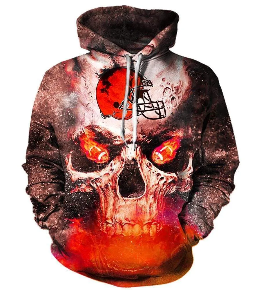Cleveland Browns Hoodies - Pullover Orange Hoodie