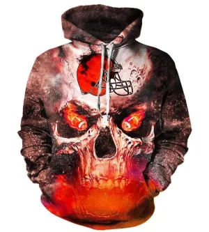 Cleveland Browns Hoodies - Pullover Orange Hoodie