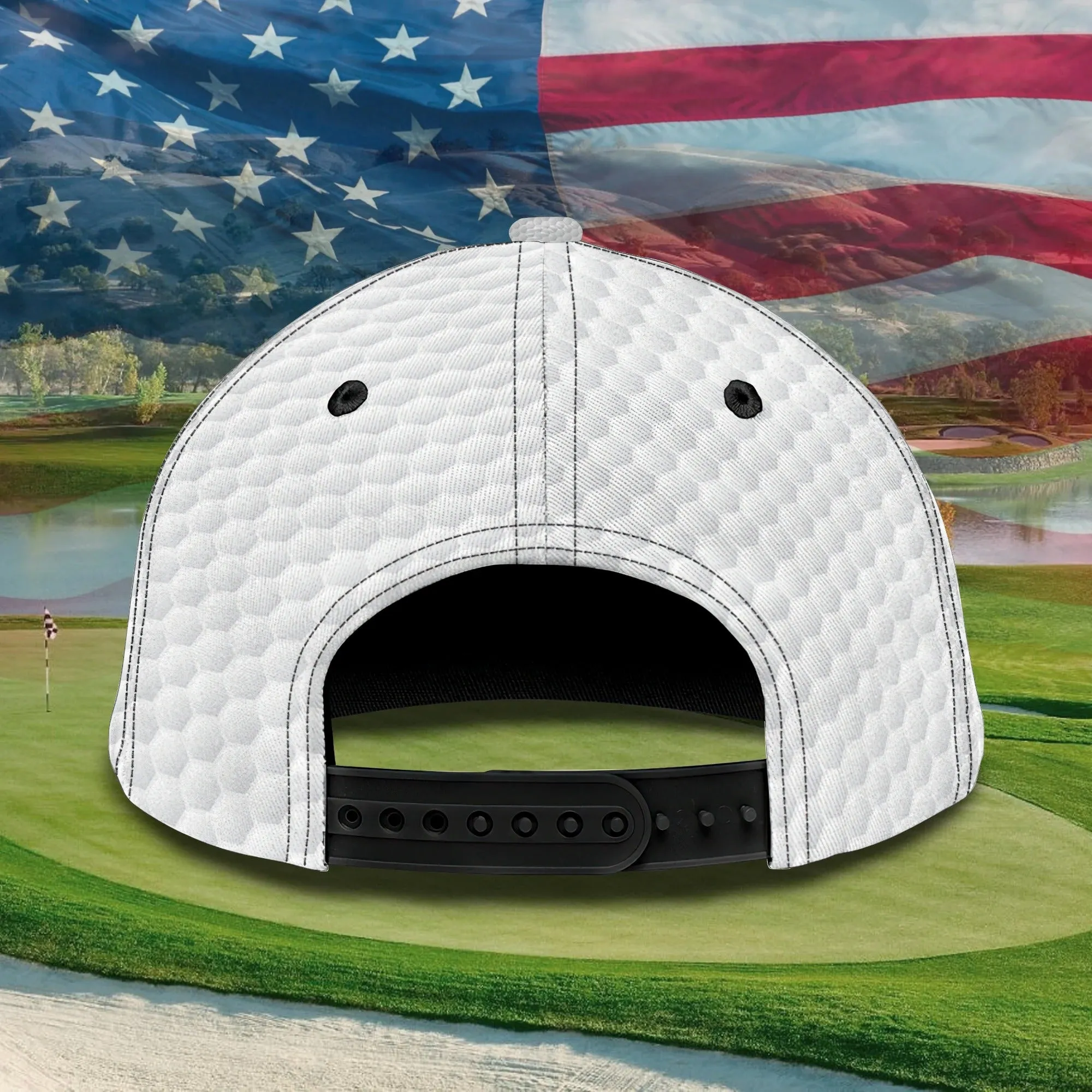 Custom Name Classic Cap For A Golf Lover, Best Gift For National Golf Lovers Day, Golf Cap Hat