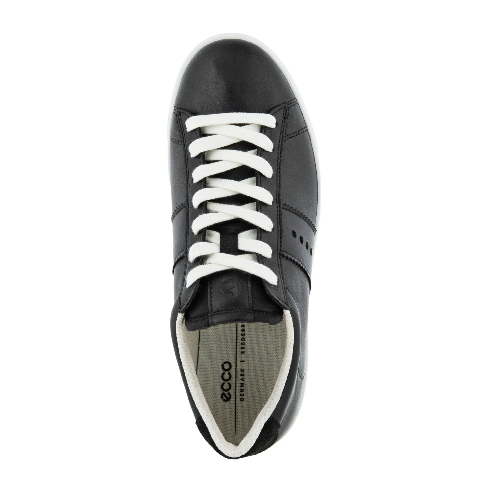 ECCO Street Lite W Retro Sneaker (Women) - Black/Black