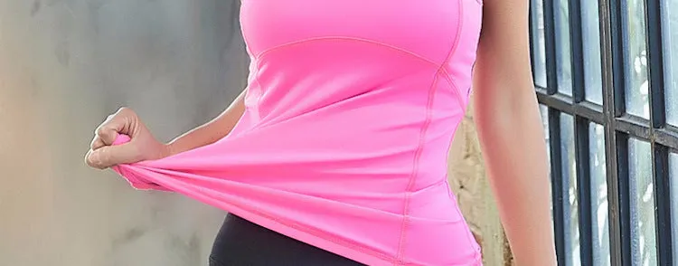 EF Fitness Tops Women Gym Sports Vest Yoga Mesh Running Clothing Woman Shirt Fit Tank Top Yoga Sportswear Quick Dry Pink Green