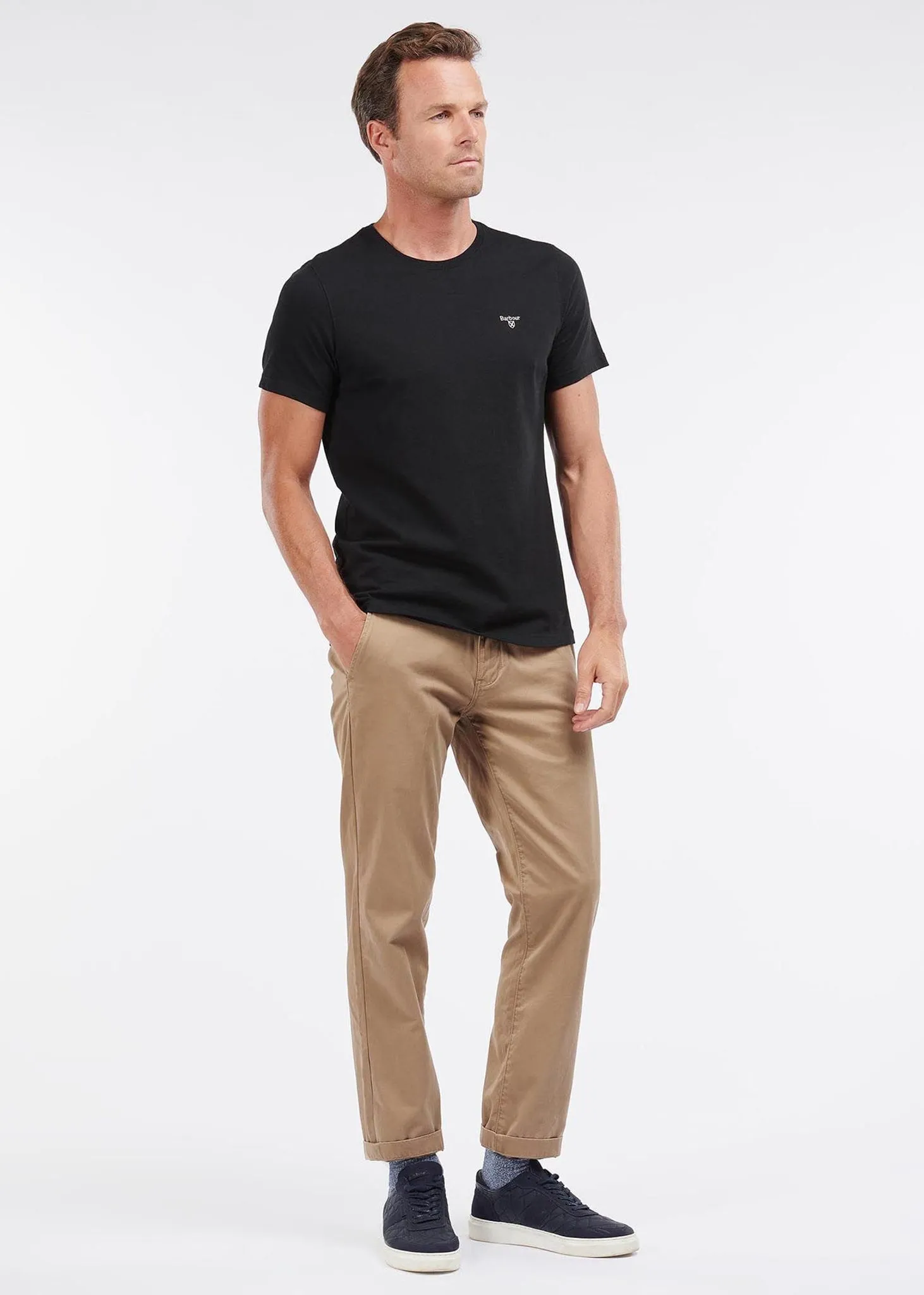 Essential sports tee - black