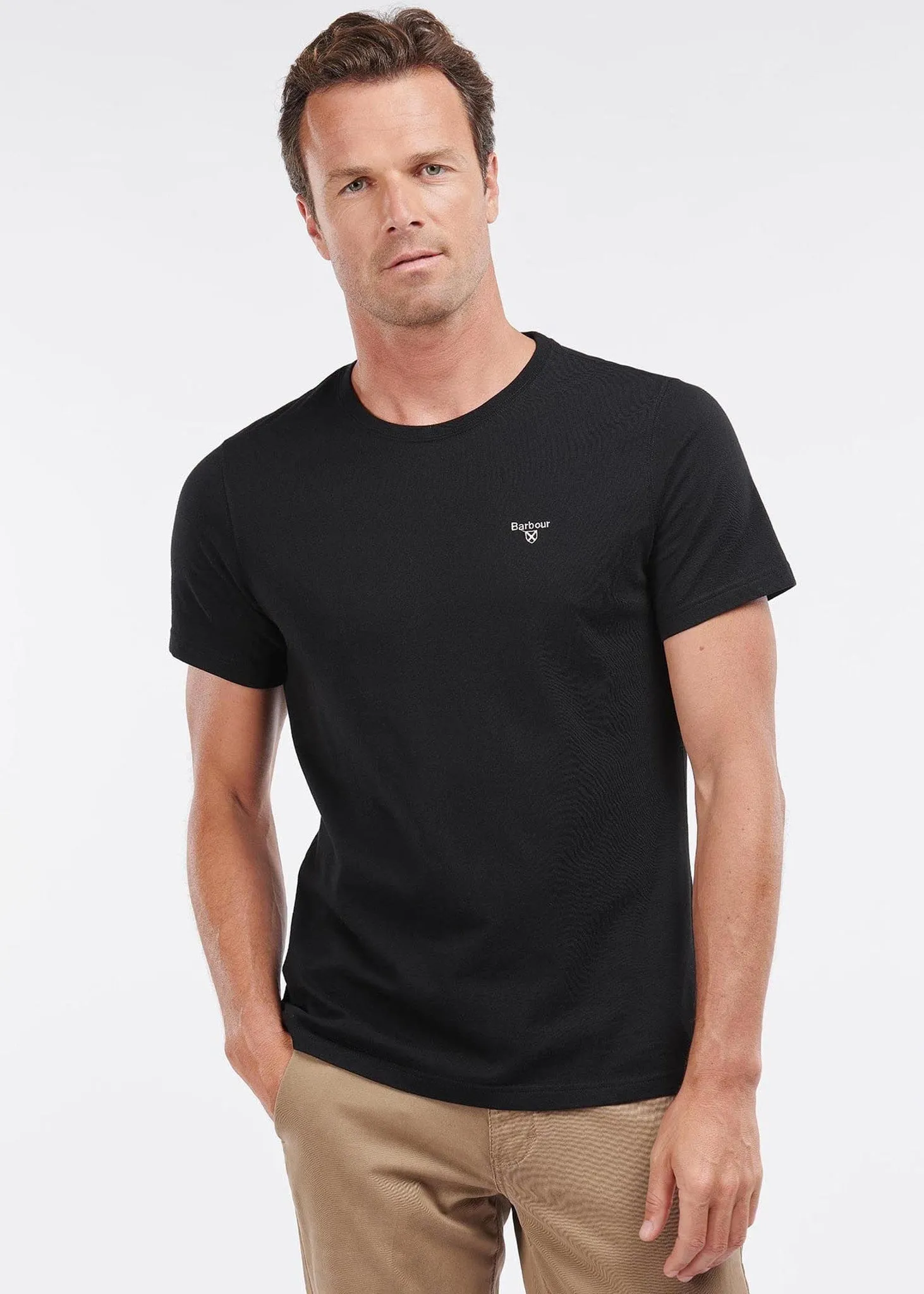 Essential sports tee - black