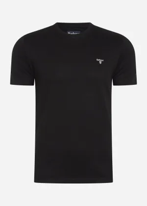 Essential sports tee - black