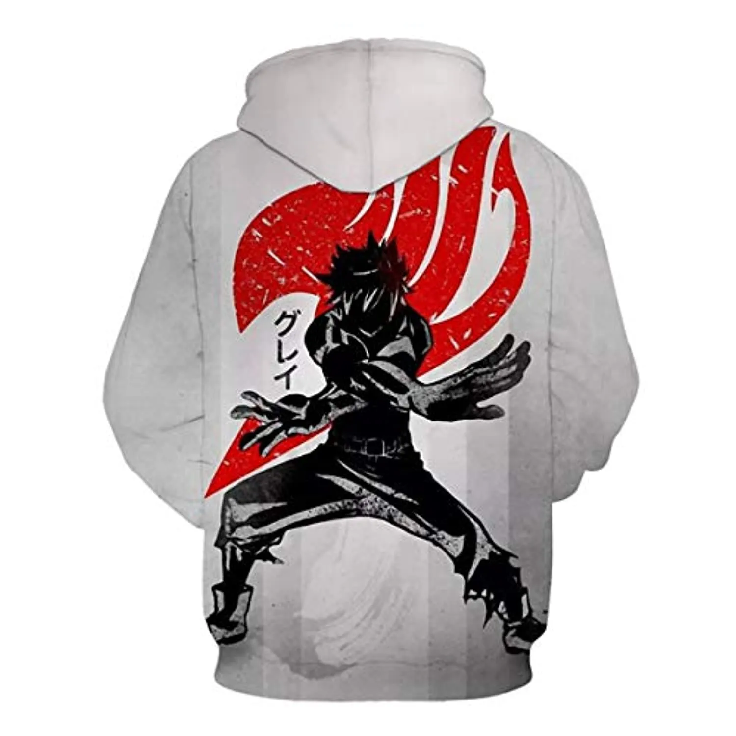 Fairy Tail 3D Printed Pullovers - Casual Pocket Hoodies