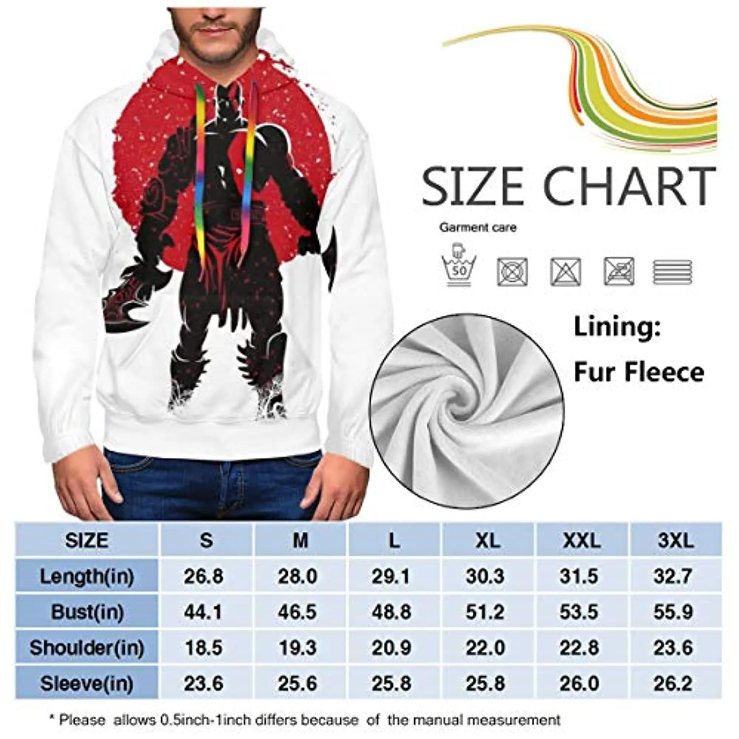 God of War Hoodie - Casual Hooded Sweatshirt