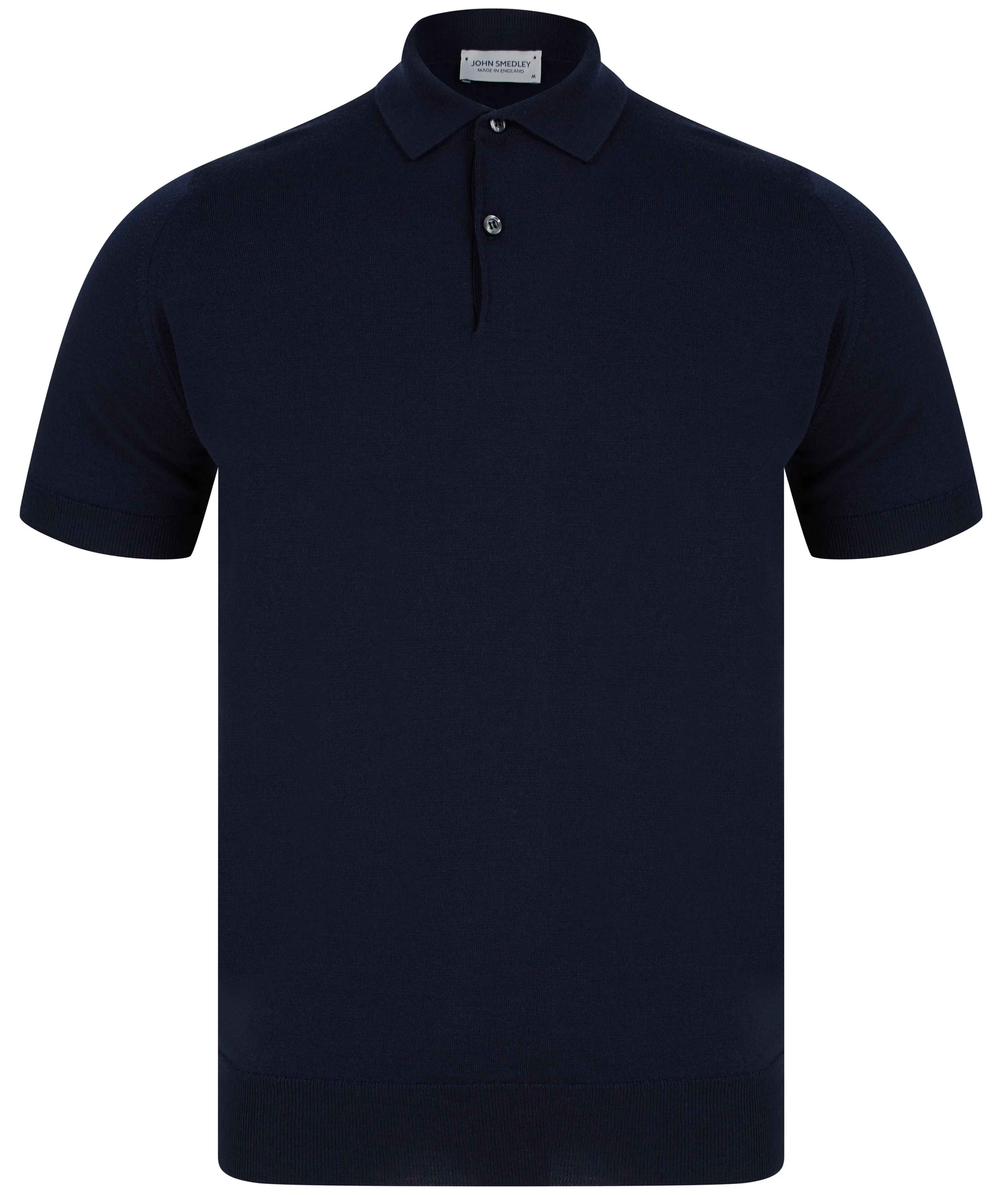 John Smedley Payton Polo Shirt Navy