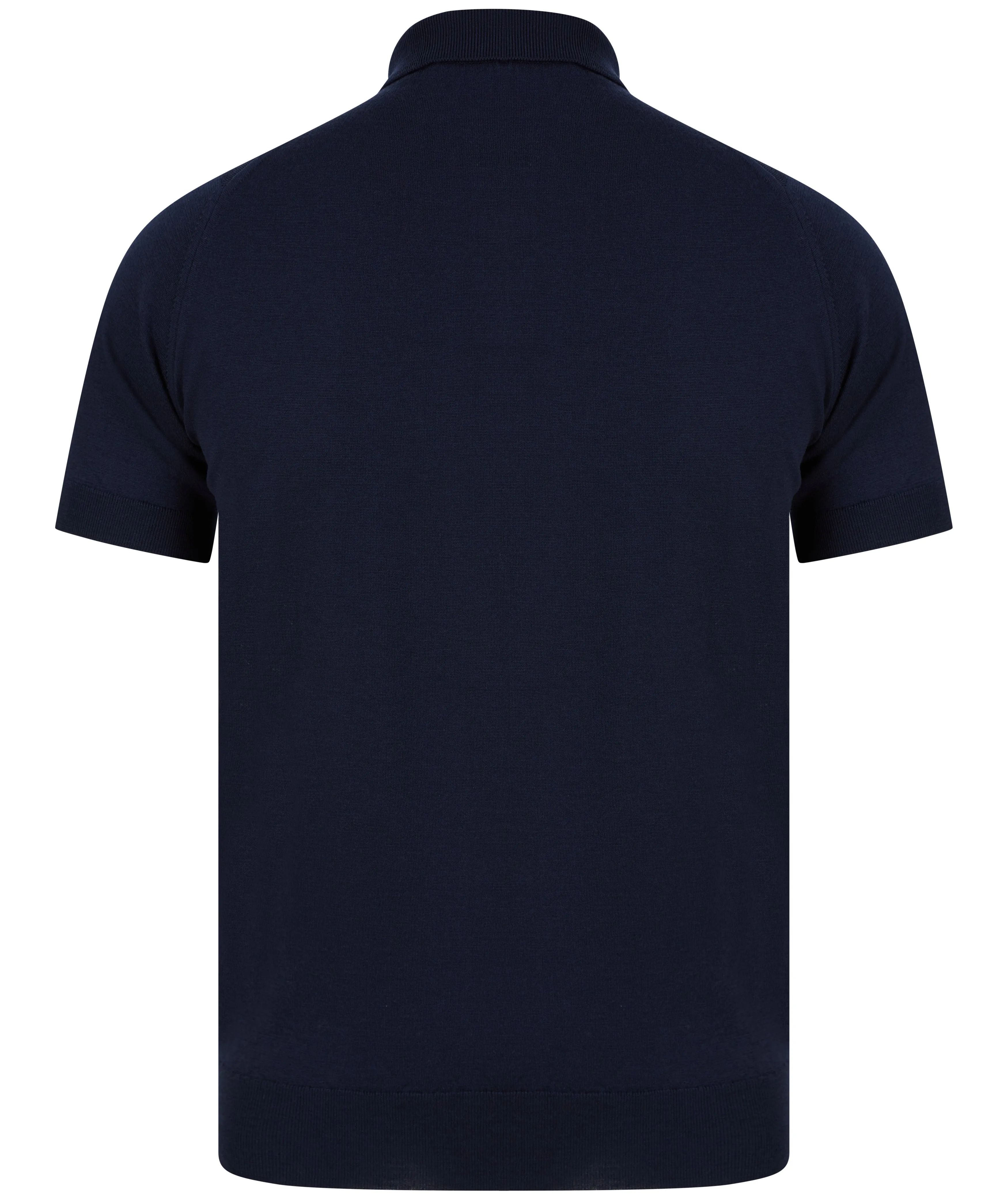 John Smedley Payton Polo Shirt Navy