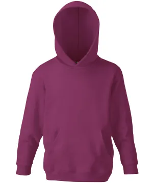Kids classic hooded sweatshirt | Burgundy