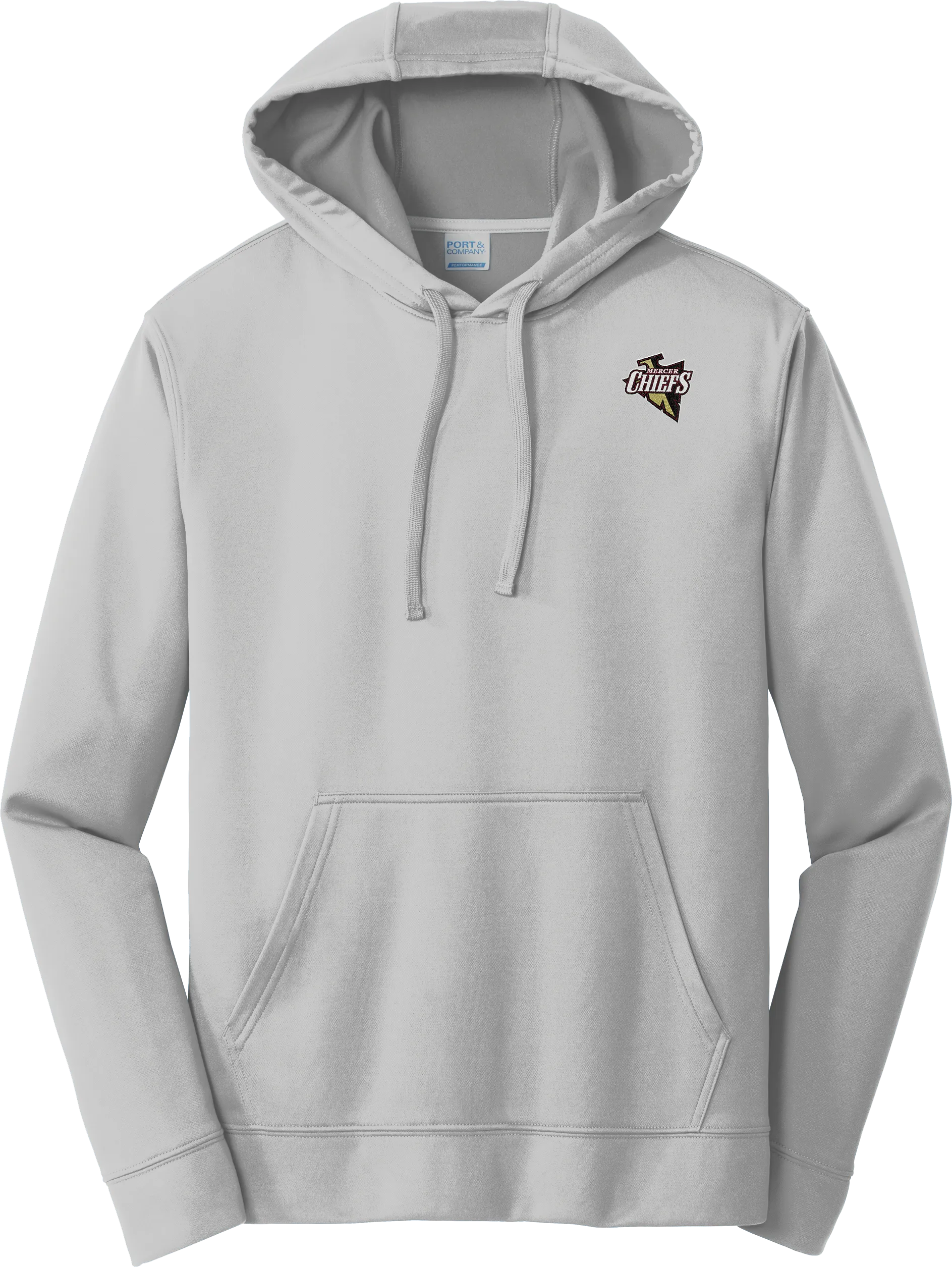 Mercer Chiefs Performance Fleece Pullover Hooded Sweatshirt