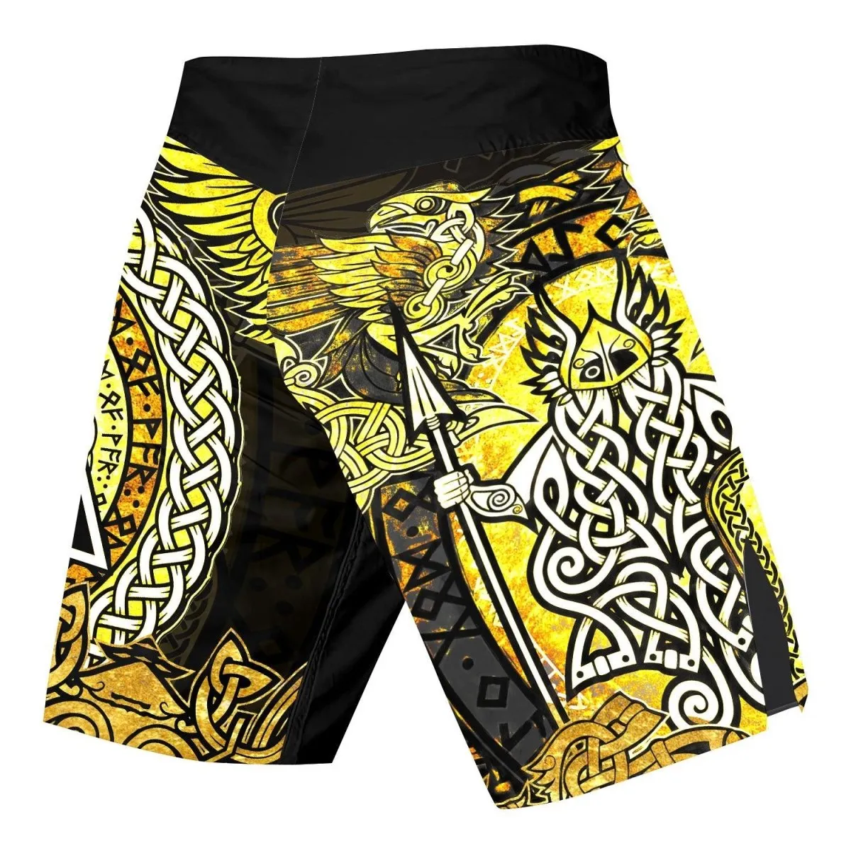 Odin Norse Rune Fight Shorts