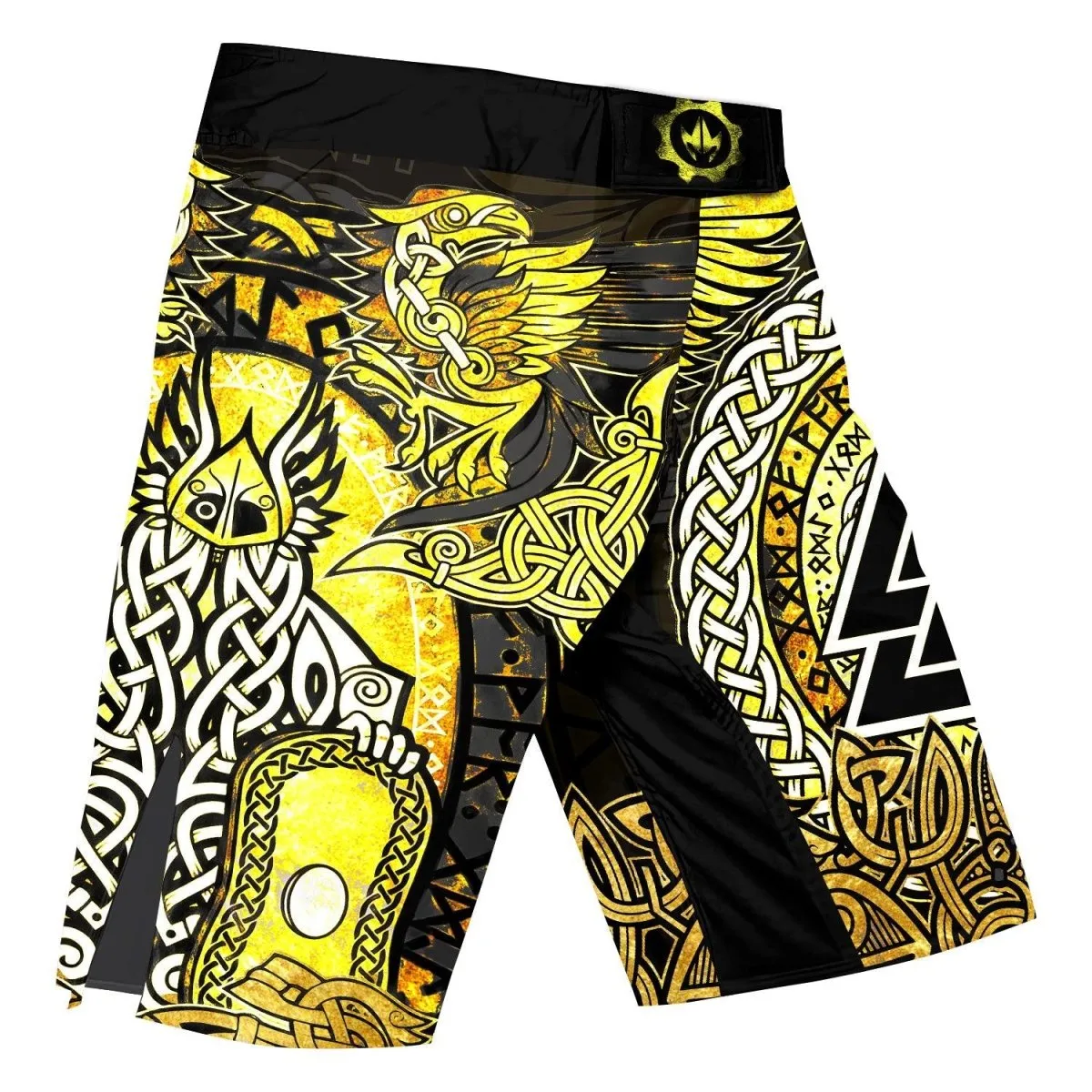 Odin Norse Rune Fight Shorts