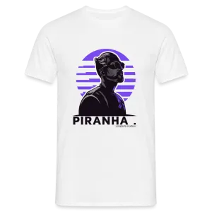 PIRANHA - simple & modern -  Mnner T-Shirt