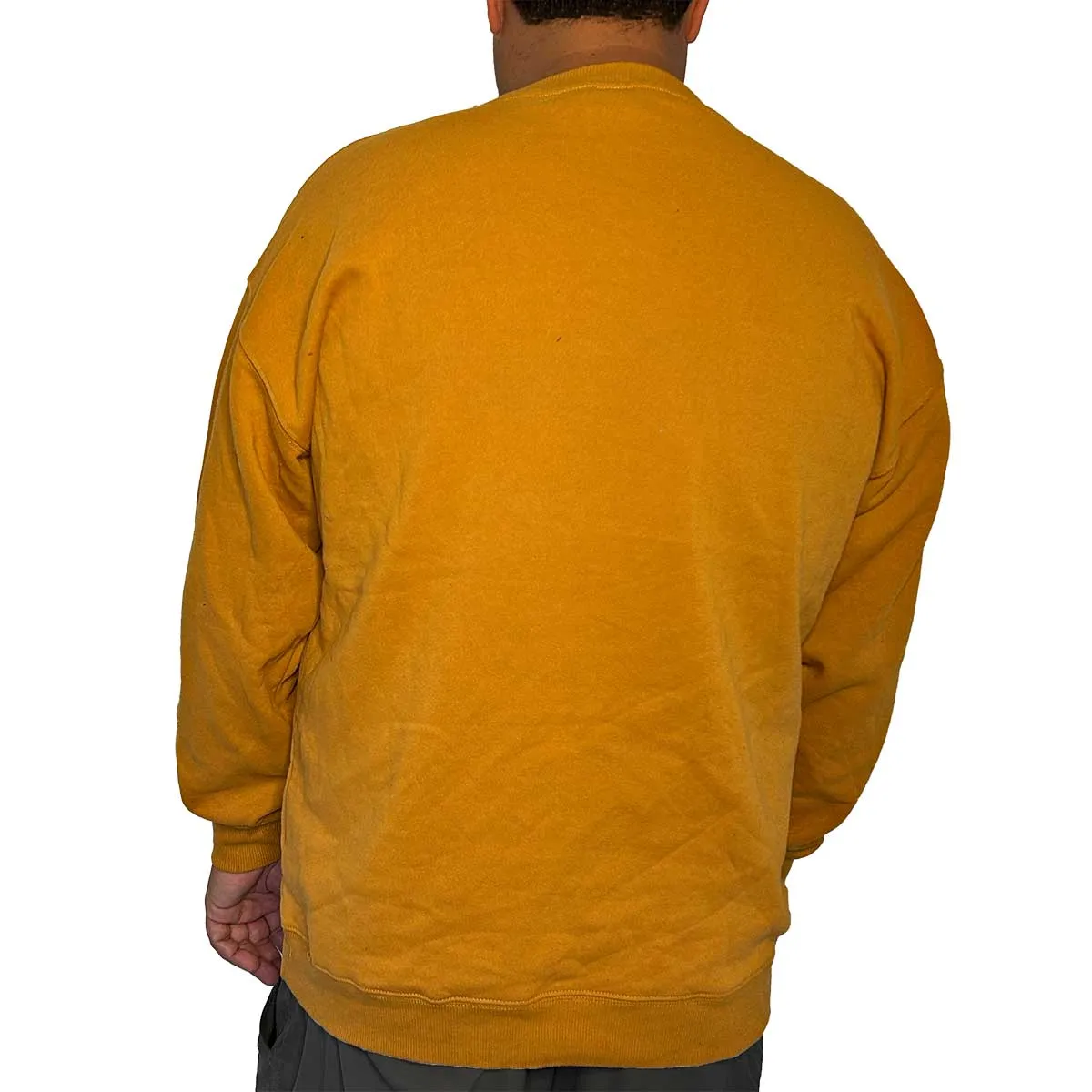Pittsburgh Steelers Mens Gold Football Logo Sweatshirt