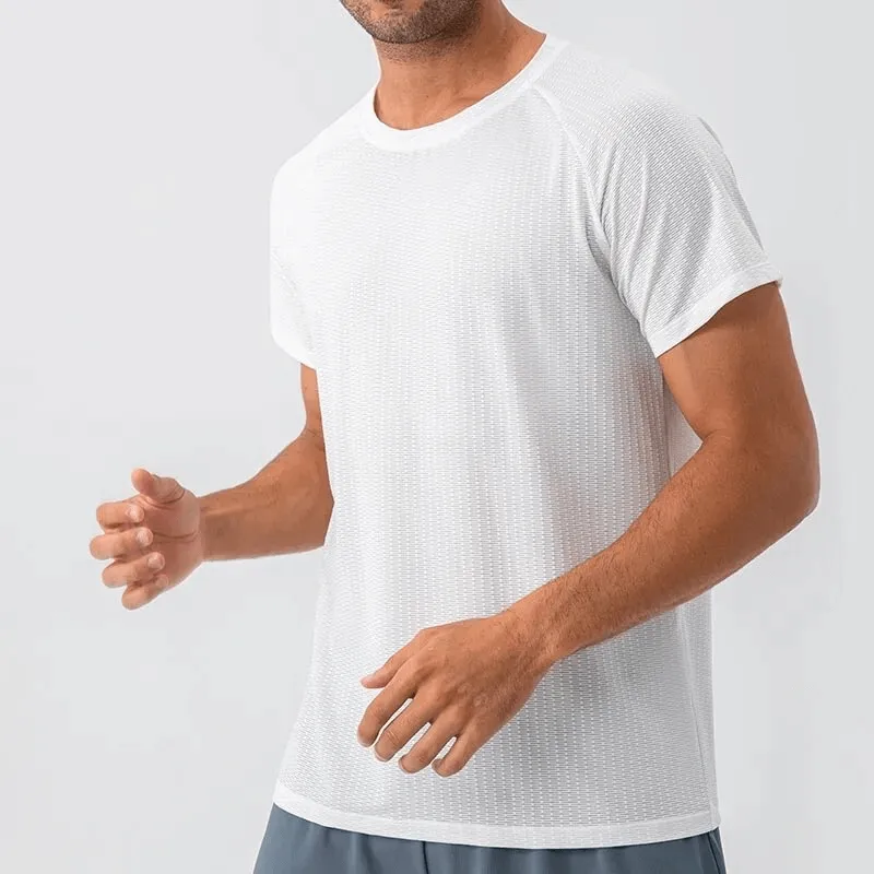 Quick-drying Mesh Sports Men's T-Shirt for Training - SF1725
