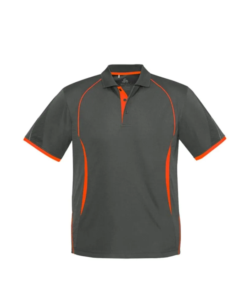 Razor Polo - Grey/Fluoro Orange