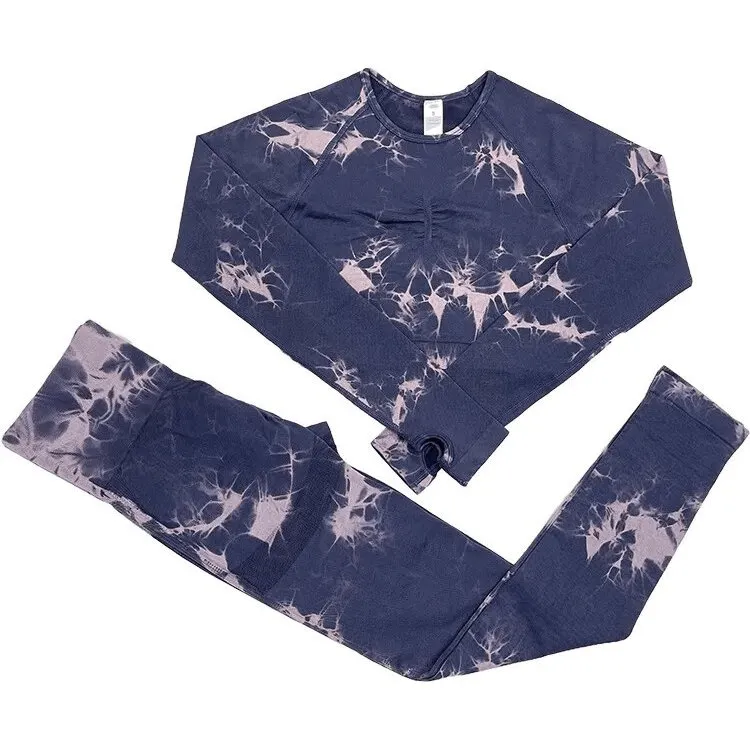 Tight Breathable Sports Women's Two-Piece Yoga Set - SF1746