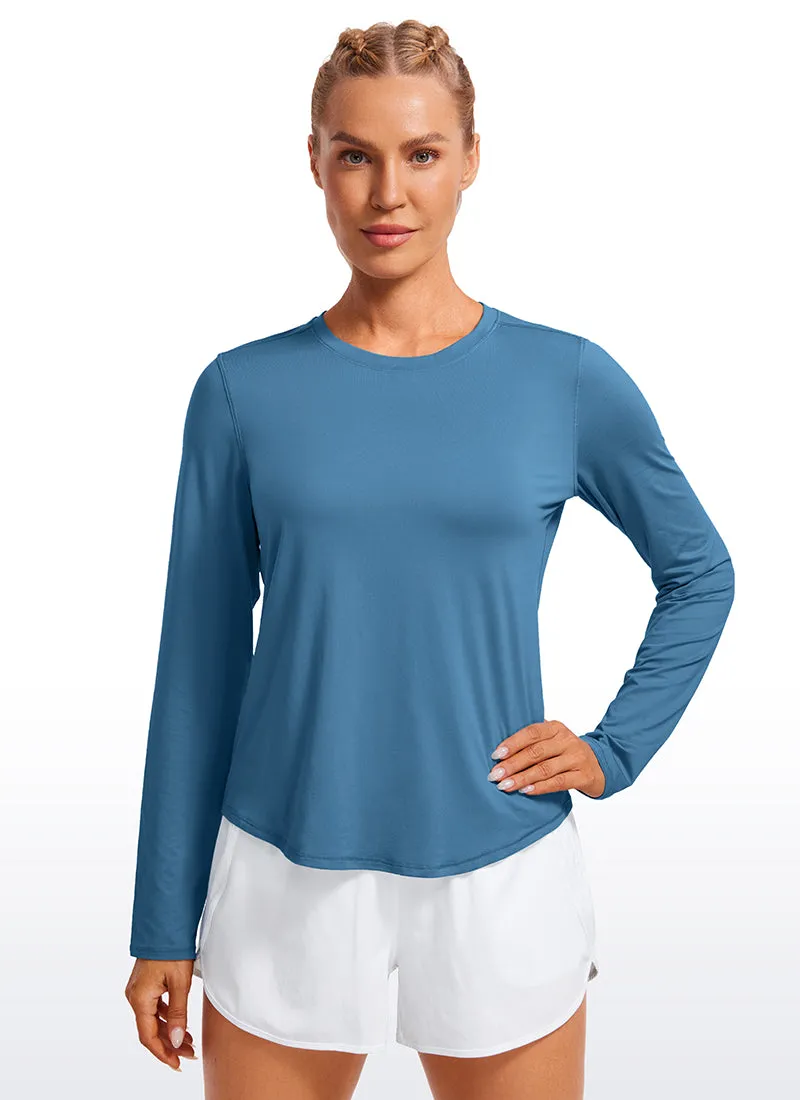 UPF 50  Lightweight Long Sleeves High Neck