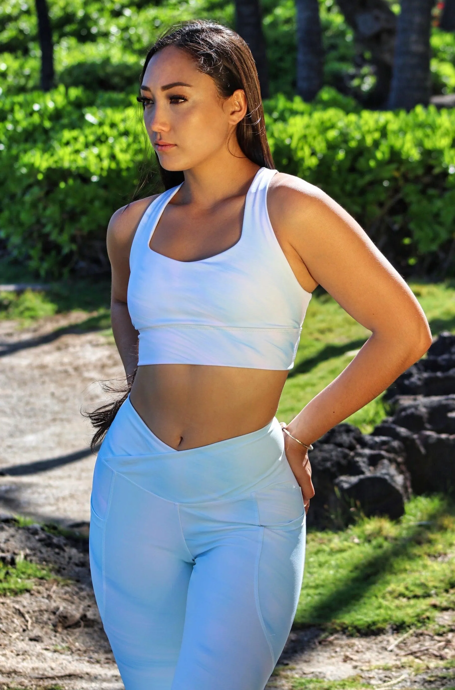Wai Kona Longline sports bra