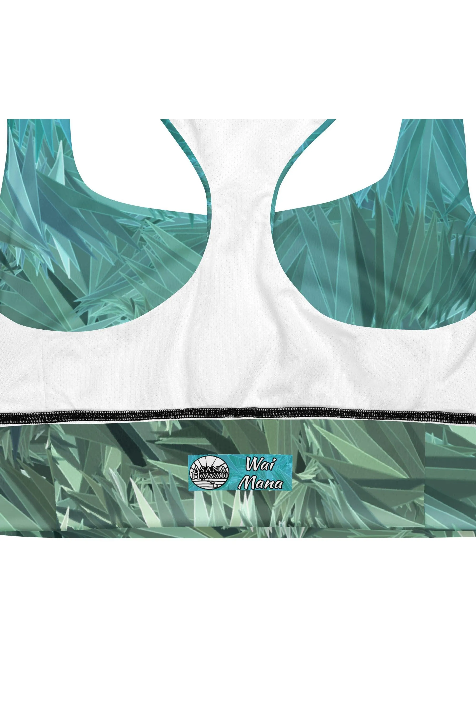 Wai Mana Longline sports bra