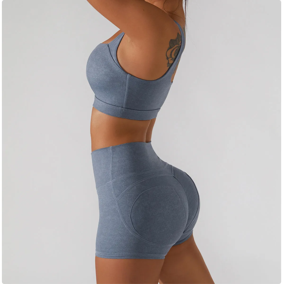 Wholesale Fitness Seamless Yoga Set