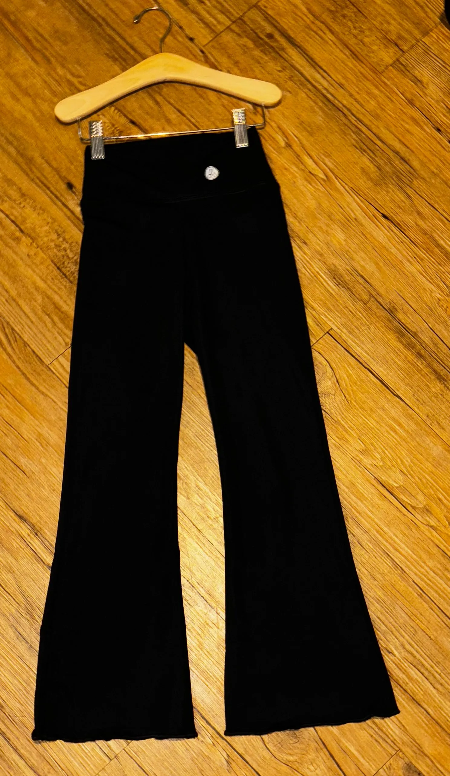Yoga Black Flare Leggings